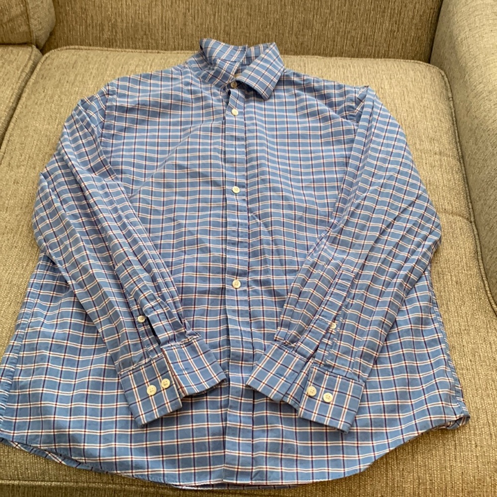 Michael Kors Men's Long Sleeve Dress Shirt